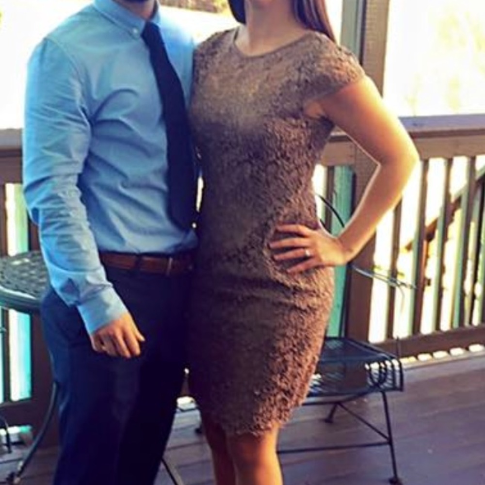 Adrianna Papell Lace Dress